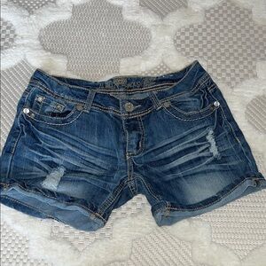 Almost Famous Blue Jean Shorts